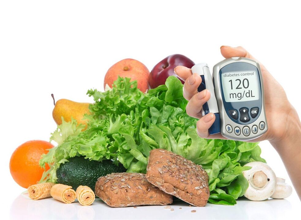 Eine kompetente diätetische Ernährung ist einer der Grundsätze der Behandlung von Diabetes mellitus